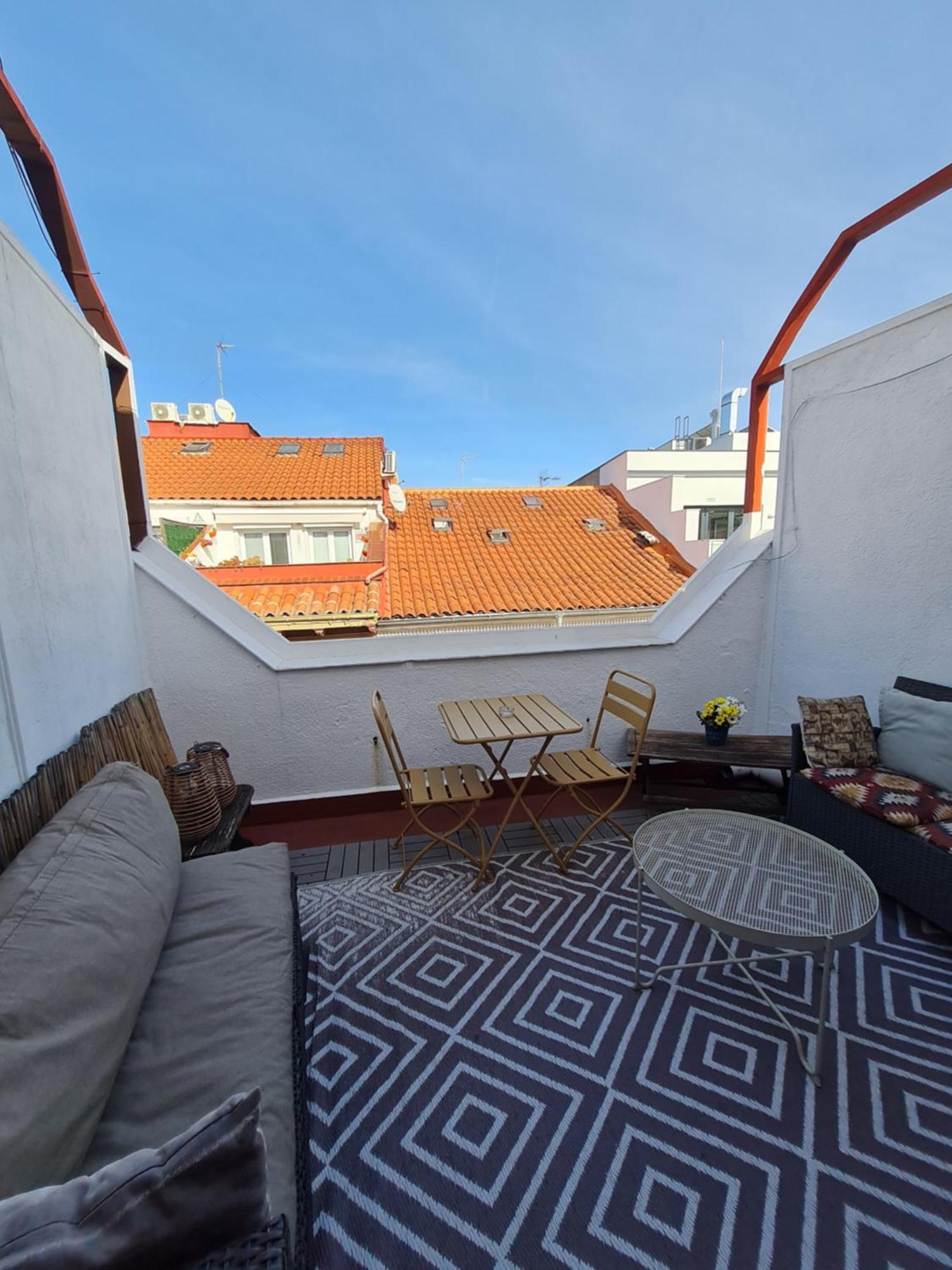 Ferienwohnung Espectacular Loft Con Terraza Madrid Exterior foto