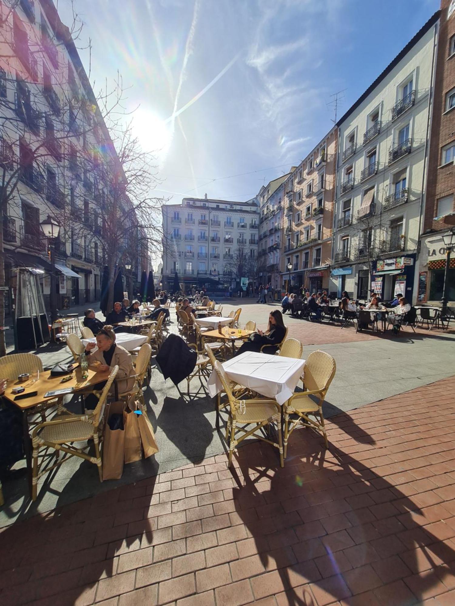 Ferienwohnung Espectacular Loft Con Terraza Madrid Exterior foto