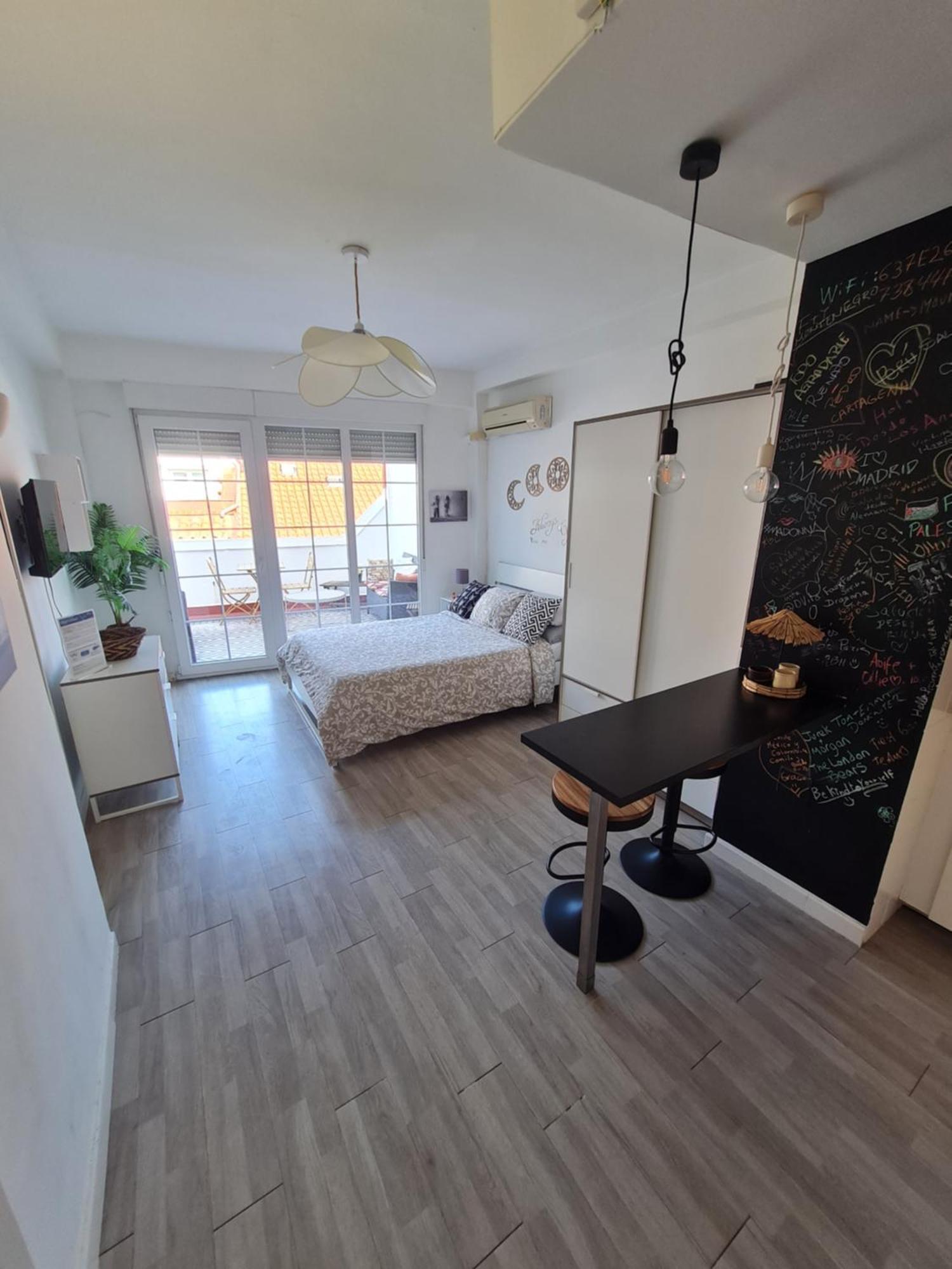 Ferienwohnung Espectacular Loft Con Terraza Madrid Exterior foto